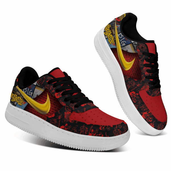 Tubopro Aerosmith Air Low-Top Sneakers Shoes For Men And Women - Image 3