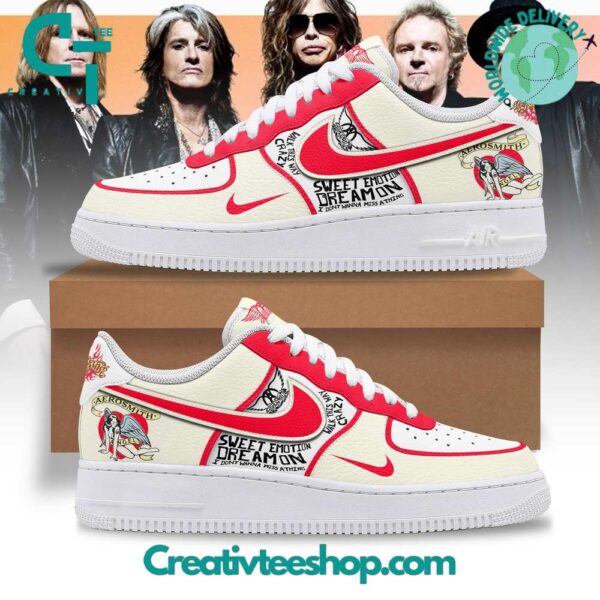 Tubopro Aerosmith Air Low-Top Sneakers Shoes For Men And Women