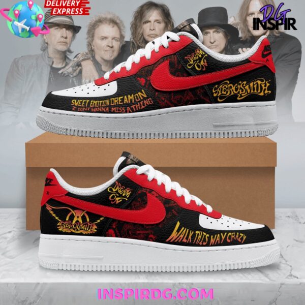 Tubopro Aerosmith Air Low-Top Sneakers Shoes For Men And Women