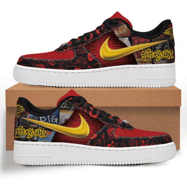 Tubopro Aerosmith Air Low-Top Sneakers Shoes For Men And Women