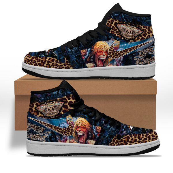 Tubopro Aerosmith AJ1 High Sneakers Shoes For Men And Women - Image 2