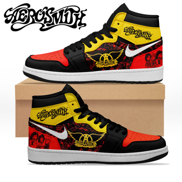 Tubopro Aerosmith AJ1 High Sneakers Shoes For Men And Women