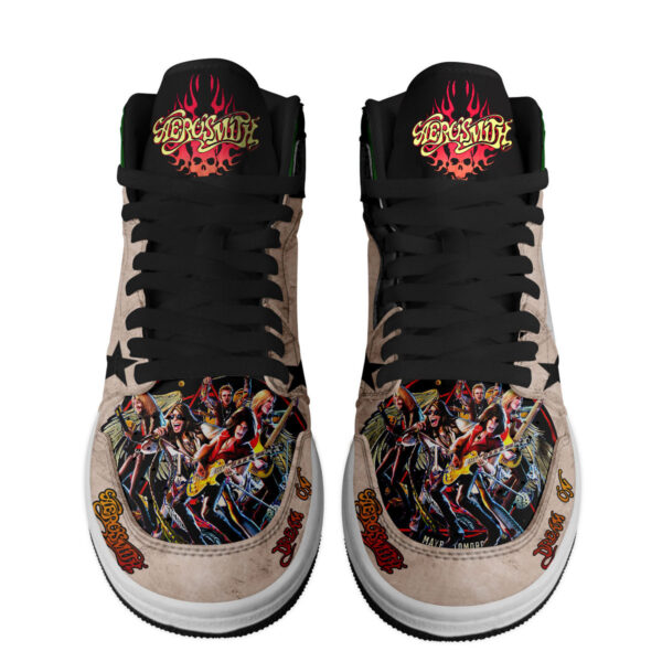 Tubopro Aerosmith AJ1 High Sneakers Shoes For Men And Women - Image 3