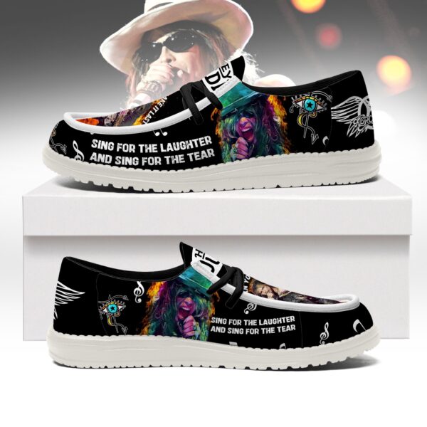 Tubopro Aerosmith Personalized Hey Dude Shoes For Men And Women