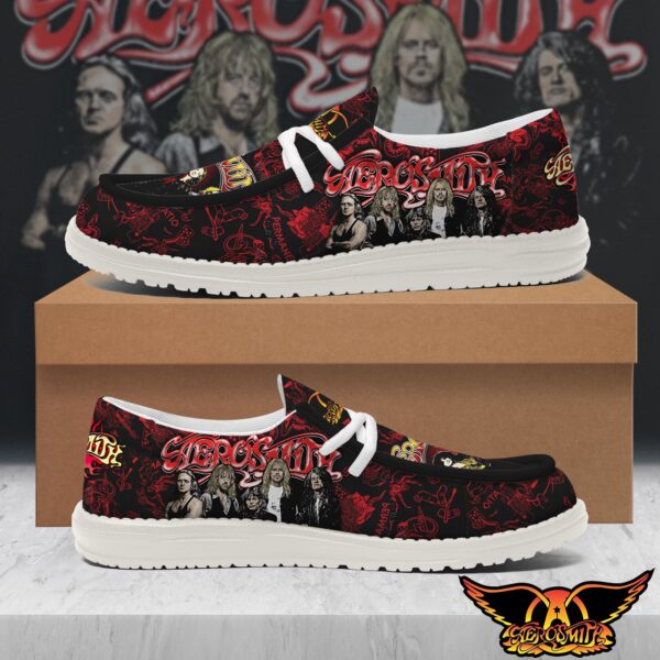 Tubopro Aerosmith Personalized Hey Dude Shoes For Men And Women