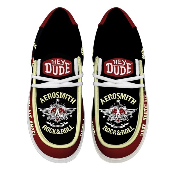 Tubopro Aerosmith Hey Dude Shoes For Men And Women - Image 2