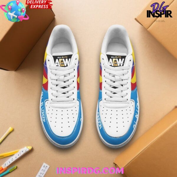 Tubopro AEW Dynamite All In London Air Low-Top Sneakers Shoes For Men And Women - Image 2