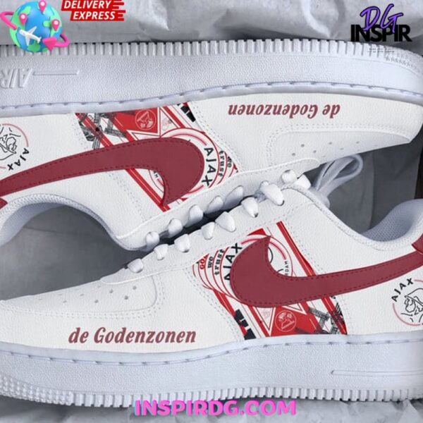 Tubopro AFC Ajax Godenzonen Air Low-Top Sneakers Shoes For Men And Women - Image 4