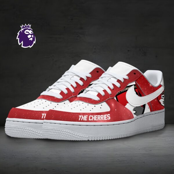 Tubopro A.F.C. Bournemouth Air Low-Top Sneakers Shoes For Men And Women - Image 2