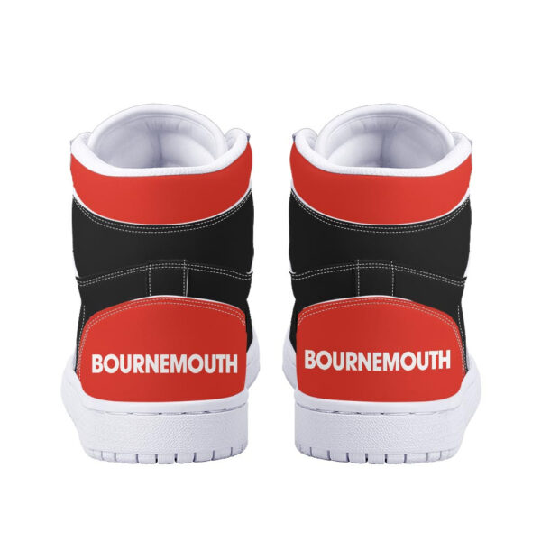 Tubopro AFC Bournemouth AJ1 High Sneakers Shoes For Men And Women - Image 4