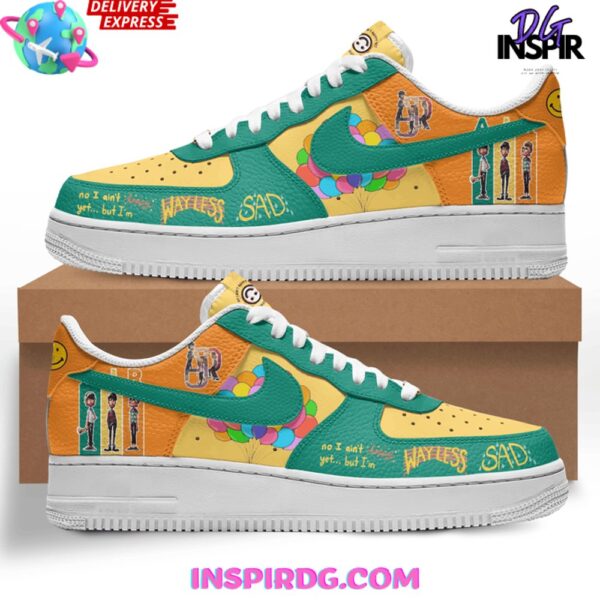 Tubopro AJB Way Less Sad Air Low-Top Sneakers Shoes For Men And Women - Image 2
