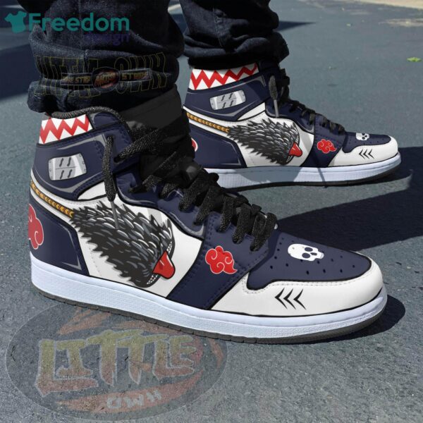 Tubopro Akatsuki Kisame Samehada AJ1 High Sneakers Shoes For Men And Women - Image 4