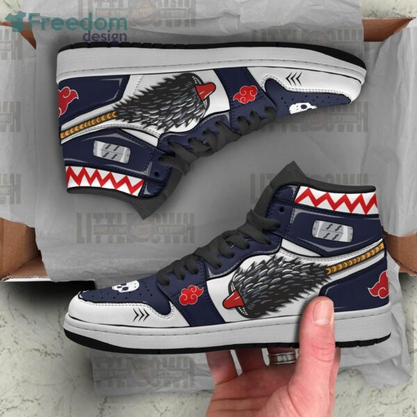 Tubopro Akatsuki Kisame Samehada AJ1 High Sneakers Shoes For Men And Women - Image 3