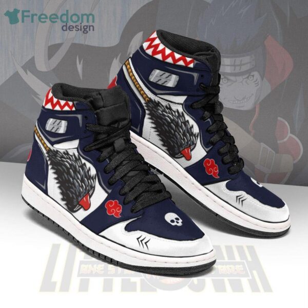 Tubopro Akatsuki Kisame Samehada AJ1 High Sneakers Shoes For Men And Women - Image 2