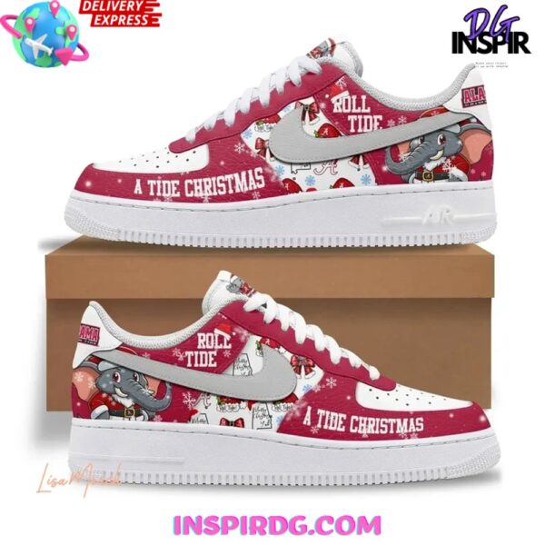 Tubopro Alabama Crimson Tide Air Low-Top Sneakers Shoes For Men And Women - Image 2