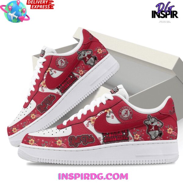 Tubopro Alabama Crimson Tide Air Low-Top Sneakers Shoes For Men And Women - Image 2