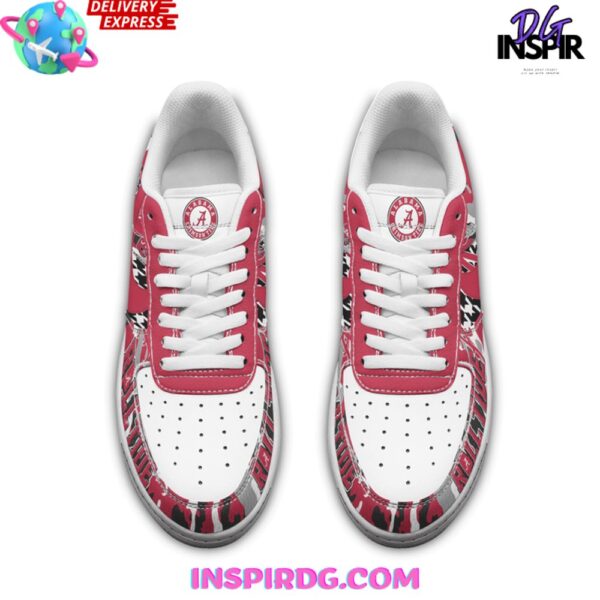 Tubopro Alabama Crimson Tide Air Low-Top Sneakers Shoes For Men And Women - Image 3