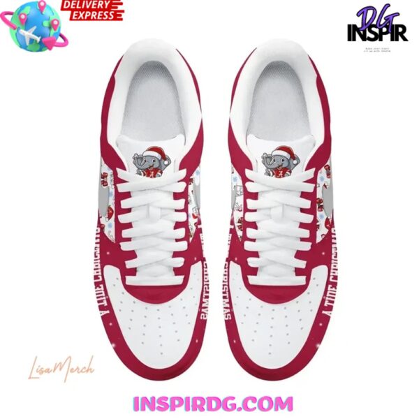 Tubopro Alabama Crimson Tide Air Low-Top Sneakers Shoes For Men And Women - Image 3
