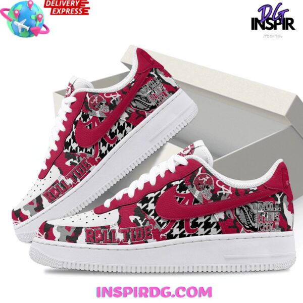Tubopro Alabama Crimson Tide Air Low-Top Sneakers Shoes For Men And Women - Image 2