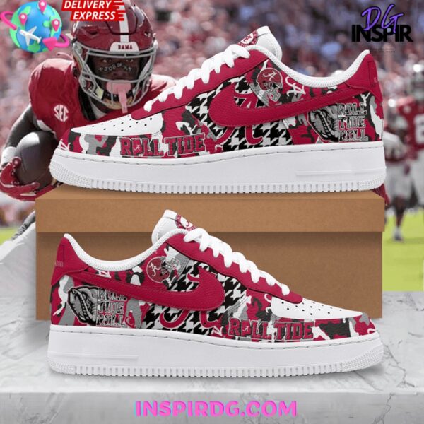 Tubopro Alabama Crimson Tide Air Low-Top Sneakers Shoes For Men And Women