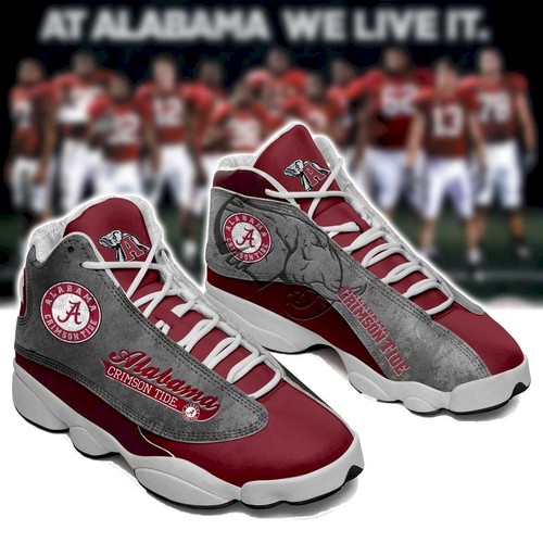 Tubopro Alabama Crimson Tide AJ13 Sneakers Shoes For Men And Women