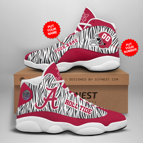 Tubopro Alabama Crimson Tide AJ13 Sneakers Shoes For Men And Women