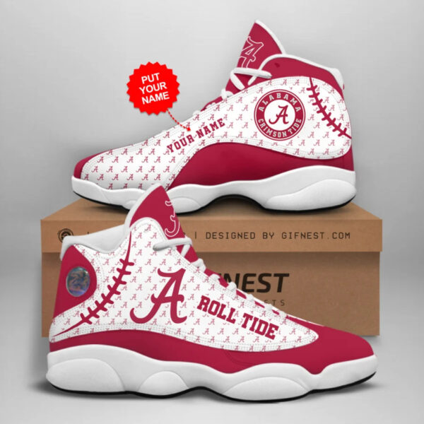 Tubopro Alabama Crimson Tide AJ13 Sneakers Shoes For Men And Women