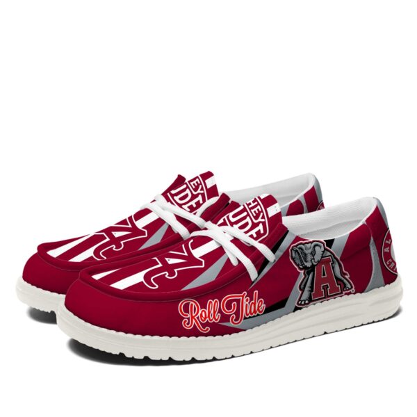 Tubopro Alabama Crimson Tide Personalized Hey Dude Shoes For Men And Women - Image 2