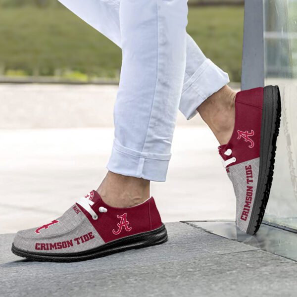 Tubopro Alabama Crimson Tide Hey Dude Shoes For Men And Women - Image 8