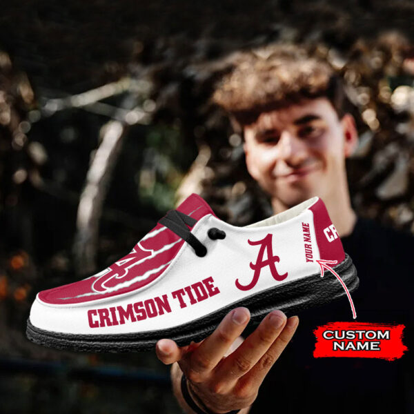 Tubopro Alabama Crimson Tide Hey Dude Shoes For Men And Women - Image 4