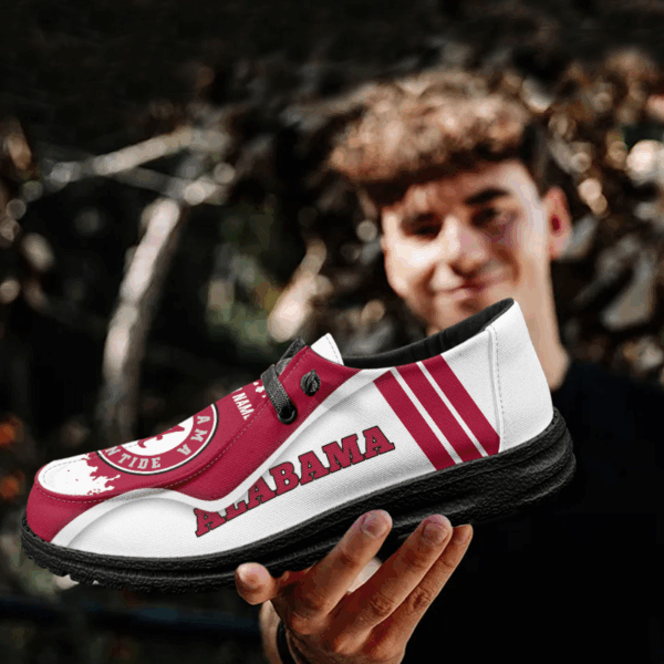 Tubopro Alabama Crimson Tide Hey Dude Shoes For Men And Women - Image 4