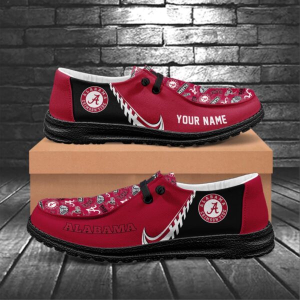 Tubopro Alabama Crimson Tide Hey Dude Shoes For Men And Women - Image 6