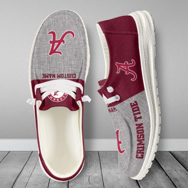 Tubopro Alabama Crimson Tide Hey Dude Shoes For Men And Women - Image 5
