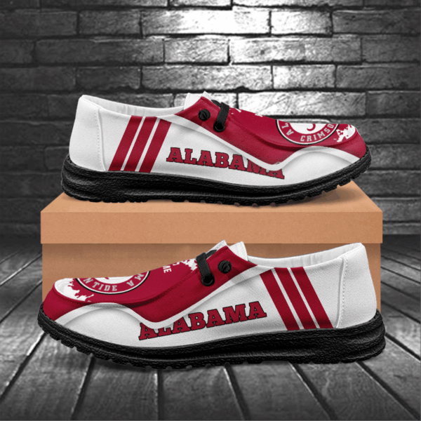 Tubopro Alabama Crimson Tide Hey Dude Shoes For Men And Women - Image 6