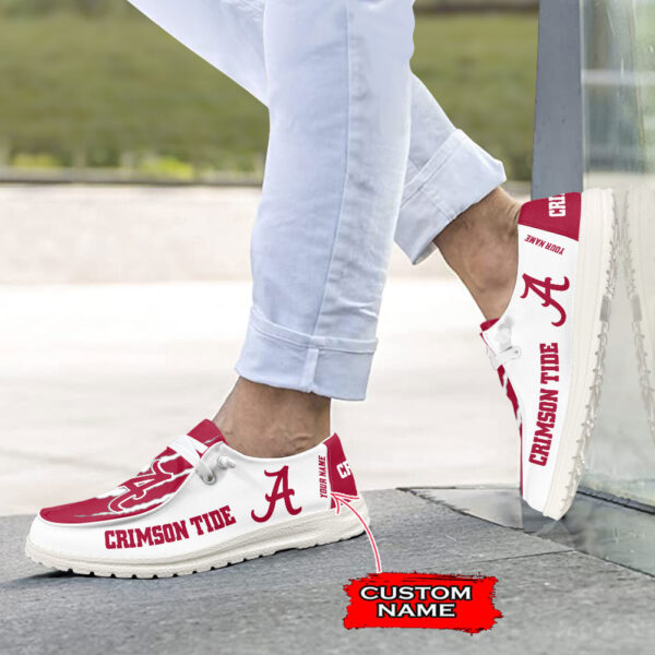 Tubopro Alabama Crimson Tide Hey Dude Shoes For Men And Women - Image 6