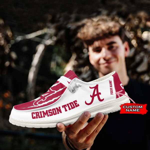 Tubopro Alabama Crimson Tide Hey Dude Shoes For Men And Women - Image 3