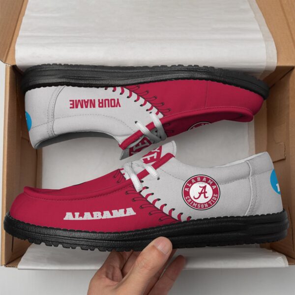 Tubopro Alabama Crimson Tide Hey Dude Shoes For Men And Women - Image 4