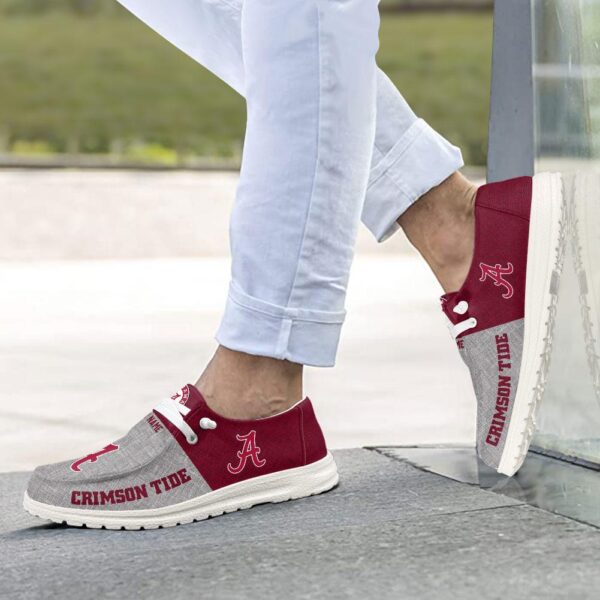 Tubopro Alabama Crimson Tide Hey Dude Shoes For Men And Women - Image 7