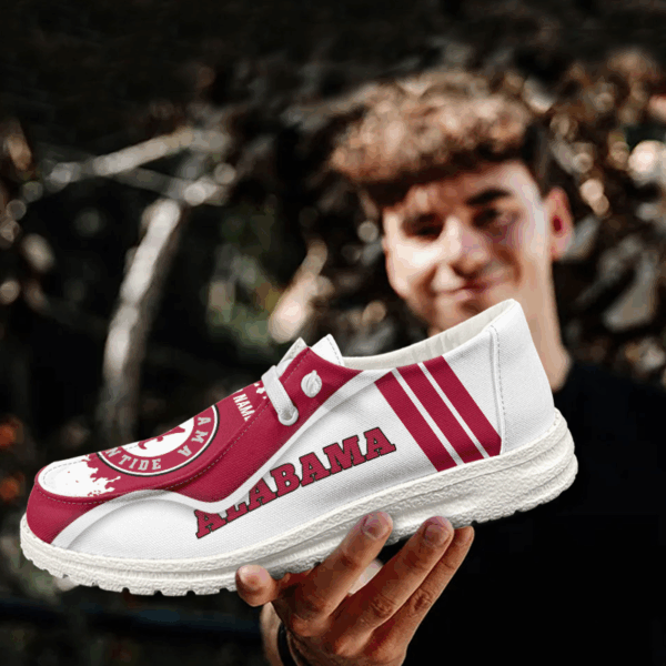 Tubopro Alabama Crimson Tide Hey Dude Shoes For Men And Women - Image 3