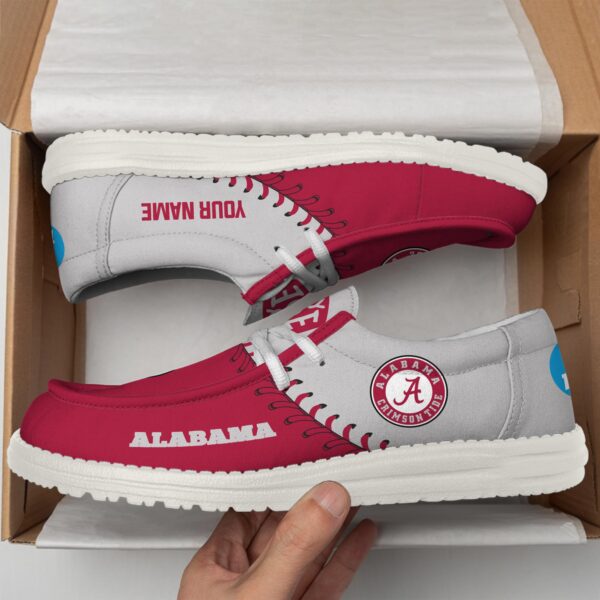 Tubopro Alabama Crimson Tide Hey Dude Shoes For Men And Women - Image 3