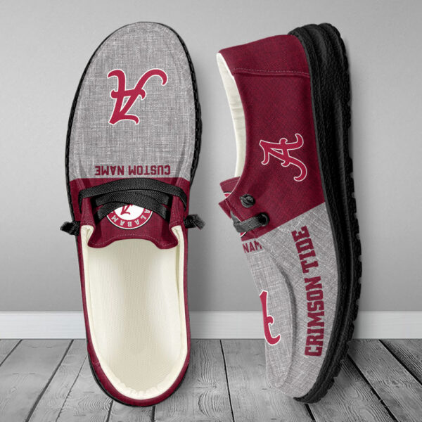 Tubopro Alabama Crimson Tide Hey Dude Shoes For Men And Women - Image 6