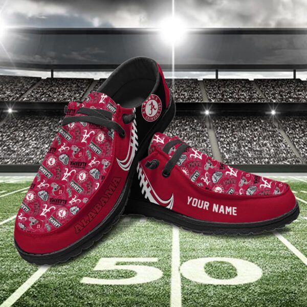 Tubopro Alabama Crimson Tide Hey Dude Shoes For Men And Women - Image 2