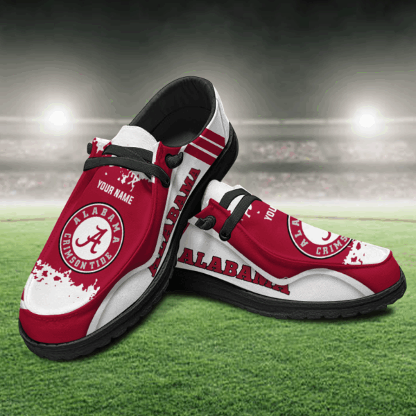 Tubopro Alabama Crimson Tide Hey Dude Shoes For Men And Women - Image 2