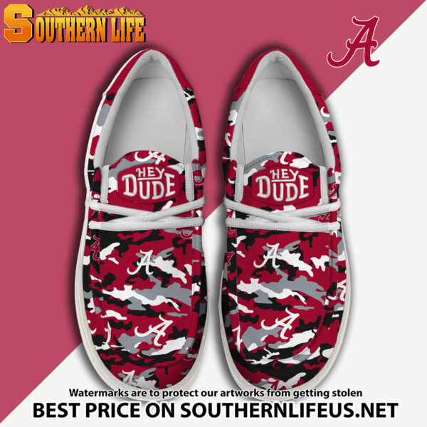 Tubopro Alabama Crimson Tide Personalized Hey Dude Shoes For Men And Women
