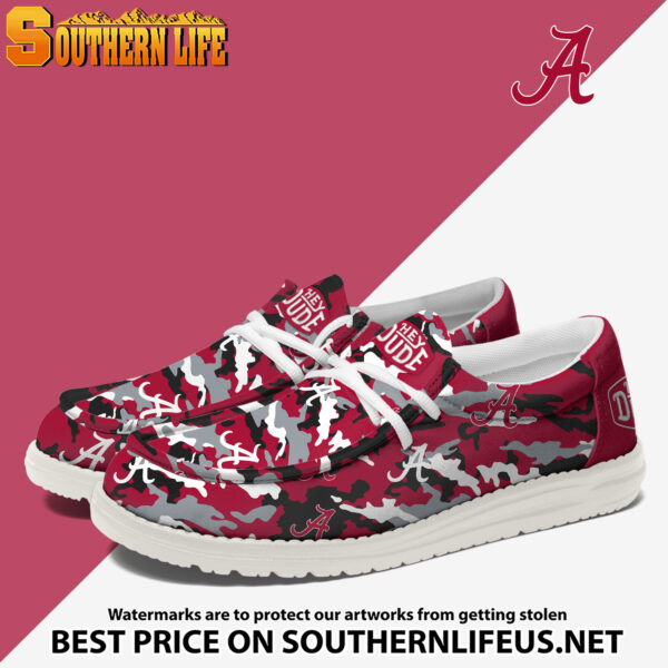 Tubopro Alabama Crimson Tide Personalized Hey Dude Shoes For Men And Women - Image 2