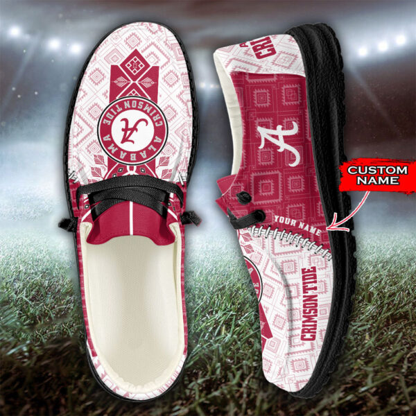 Tubopro Alabama Crimson Tide Personalized Hey Dude Shoes For Men And Women - Image 3