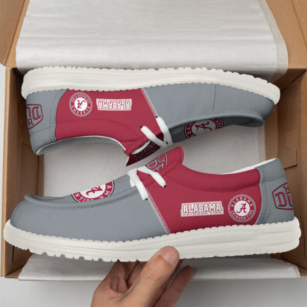 Tubopro Alabama Crimson Tide Personalized Hey Dude Shoes For Men And Women - Image 3