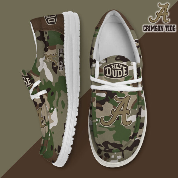Tubopro Alabama Crimson Tide Personalized Hey Dude Shoes For Men And Women