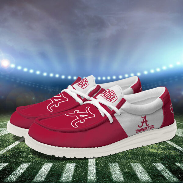 Tubopro Alabama Crimson Tide Personalized Hey Dude Shoes For Men And Women - Image 3