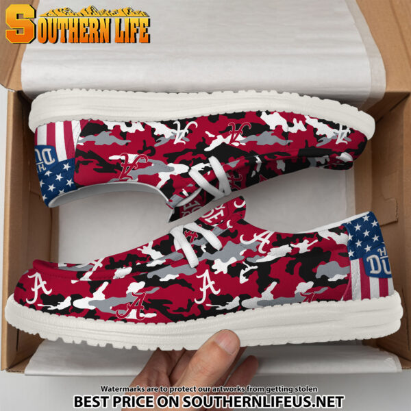 Tubopro Alabama Crimson Tide Personalized Hey Dude Shoes For Men And Women - Image 4
